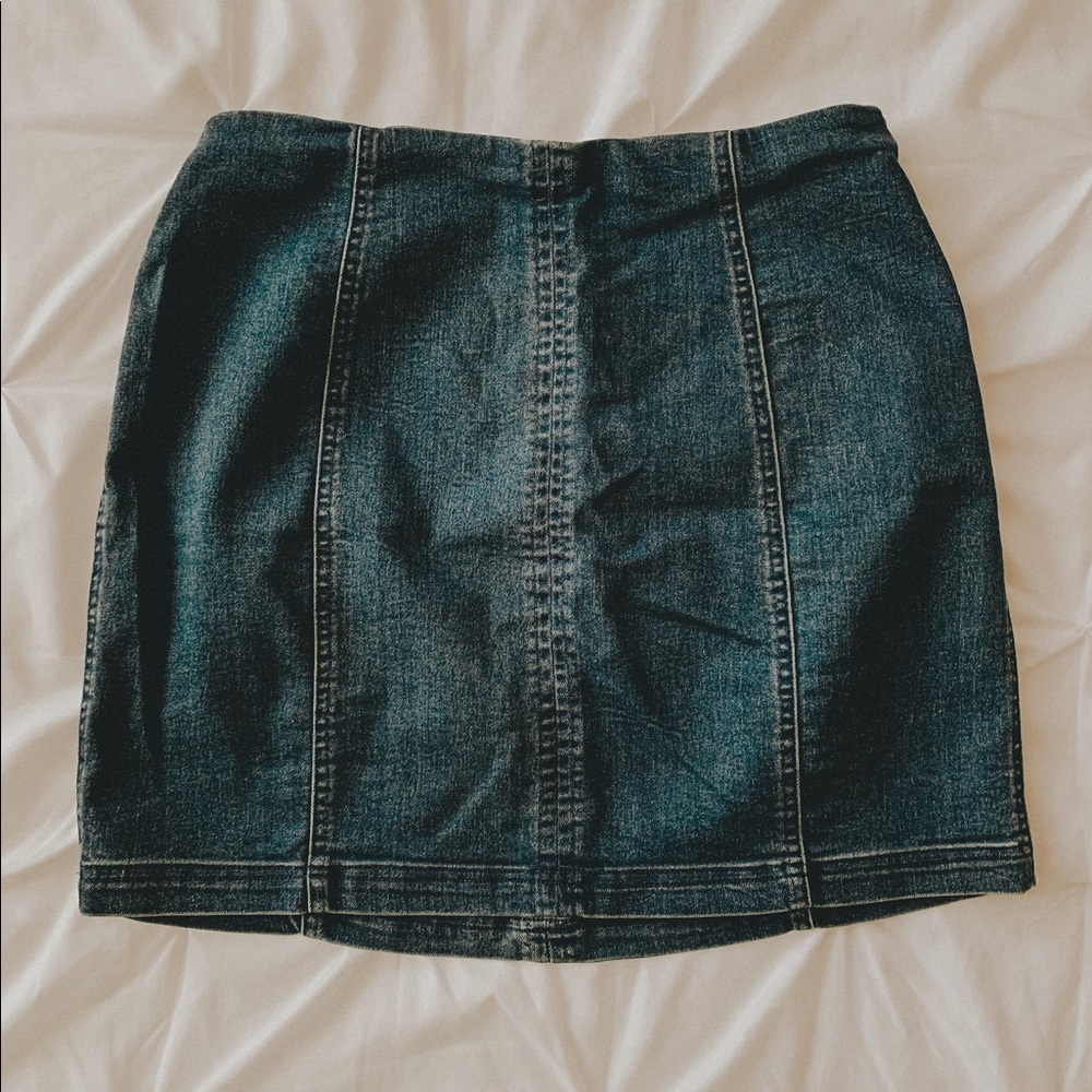 dressup boutique denim skirt